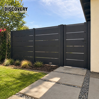 Valla de Aluminio Ligera y de Alta Resistencia, Producto Más Vendido, Adecuada para Patios Exteriores y Jardines