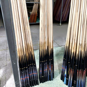 ไม้คิวสนุกเกอร์ 145 ซม. ไม้สีขาว 3/4 ท่อน แบบพกพา ทนทาน สำหรับเล่นพูล - Product Image 1