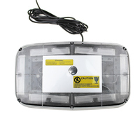 Nouveau rotatif 48W LED lumière stroboscopique IP67 étanche véhicule toit avertissement barre lumineuse magnétique d'urgence clignotant feux de balise