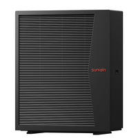 Sunrain R290 18kW Source d'air Full DC Inverter EVI Chauffage Refroidissement et DHW Chauffe-eau A +++ WIFI APP Pompe à chaleur monobloc