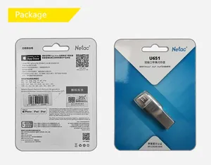 Netac U651 U Disk For Iphone Usb Flash Drive Memory Expansion Container External Gadgets USB3.0 Mental Mini Memory Stick