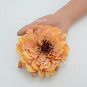 Cabezas de Flores de Peonía Artificiales Dongchen Crafts, de Seda Azul, para Decoración de Bodas y Hogar - Product Image 2