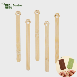 Palitos de Helado de Bambú 100% Biodegradables y Ecológicos, Personalizados, de la Mejor Calidad, Venta al <span class=keywords><strong>Por</strong></span> Mayor - Product Image 1