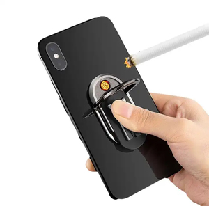 Ytgee Bán Buôn Xách Tay 3 Trong 1 Đa Chức Năng Nhẫn Người Giữ Điện Thoại Ngón Tay Không Khí Vent Ổ Cắm Có Thể Sạc Lại <span class=keywords><strong>USB</strong></span> Xe Thuốc Lá Nhẹ Hơn - Product Image 1