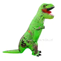 Mascotte Aangepaste Wandelen Dinosaurus Party Event Cosplay Pak Moving Halloween Outfit Volwassenen Kids Opblaasbare Kostuum
