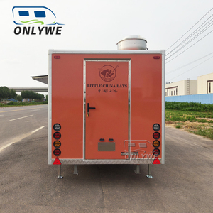ONLYWE Camion à pizza <span class=keywords><strong>Voiture</strong></span>-restaurant entièrement équipée <span class=keywords><strong>Voiture</strong></span>-restaurant en acier inoxydable Remorque pour crème glacée Remorque pour crème glacée - Product Image 6