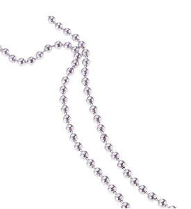 Cadena de bolas de acero inoxidable para Etiqueta de perro Cadena de bolas para etiqueta - Product Image 2