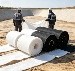 <span class=keywords><strong>Géotextile</strong></span> non tissé en polyester BPM Geosynthetics, épaisseur 3 mm, pour la construction routière - Product Image 1