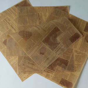 Custom Logo Print/Size <b>Burger</b>/Sandwich <b>Wrap</b> Greaseproof Wax Deli <b>Paper</b> - Product Image 2