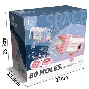 <span class=keywords><strong>Pistola</strong></span> <span class=keywords><strong>de</strong></span> <span class=keywords><strong>Burbujas</strong></span> Bazooka <span class=keywords><strong>de</strong></span> Jacko Toys, Juguete Eléctrico <span class=keywords><strong>de</strong></span> <span class=keywords><strong>Burbujas</strong></span> con 80 Agujeros, Máquina <span class=keywords><strong>de</strong></span> <span class=keywords><strong>Burbujas</strong></span> para Fiestas, Juguete <span class=keywords><strong>de</strong></span> Plástico para Niños - Product Image 5