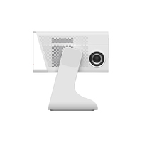 Projecteur LCD intelligent 3,5 pouces 500 ANSI Full HD 1080P Android 14 Vidéo Beamer Mise au point automatique Wifi double bande Projecteur LED