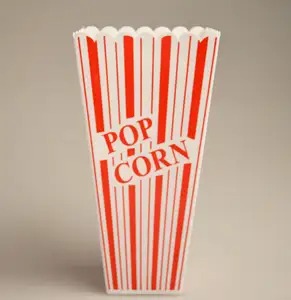 Secchio per Popcorn in plastica per bevande da 1 litro di grande capacità Vaso Plastico con Logo personalizzato