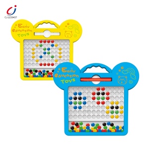 Erken eğitim boyama magpad çocuklar renkli çikolata oyuncaklar manyetik boncuk çizim kurulu - Product Image 2