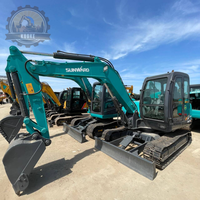 Prix Compétitif – Excavatrice sur Chenilles d'Occasion Sunward SWE70E, Sunward SWE60E, SWE80E – Matériel de Construction de Seconde Main Origine Chine