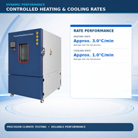 Programmable Temperature Humidity Chamber 3C/Min Temp. Rate Climatic Environmental Chamber Electronics Testing Equipment