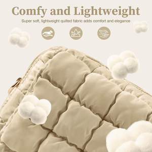 Bolsas de Almacenamiento de Algodón Ecológicas y Resistentes con Costuras para Artículos de Aseo de Viaje Unisex - Product Image 5