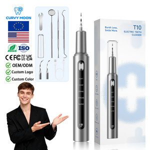 أدوات طب الأسنان، طقم تبييض الأسنان، جهاز تنظيف الأسنان بالموجات فوق الصوتية، مزيل الجير والترسبات مع إضاءة LED واهتزاز صوتي - Product Image 1