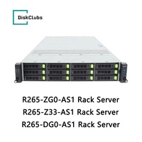 R265 ZG0 Z33 DG0 AS1 2U Single Socket Rack Server AMD EPYC 9006 DDR5 12/8 Drive Bays GPU Acceleration Enterprise Server.