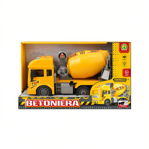 Camión mezclador de hormigón T-King de 33 cm con luces y sonidos para niños mayores de 3 años - Product Image 3
