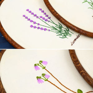 Kit <span class=keywords><strong>de</strong></span> bordado <span class=keywords><strong>de</strong></span> <span class=keywords><strong>flores</strong></span> para principiantes, juego <span class=keywords><strong>de</strong></span> <span class=keywords><strong>punto</strong></span> <span class=keywords><strong>de</strong></span> <span class=keywords><strong>cruz</strong></span>, arte <span class=keywords><strong>de</strong></span> costura, pintura bordada para pared, decoración del hogar - Product Image 5