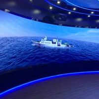 Écran LED mural vidéo 4K super fin P1.25 pour intérieur, flexible et programmable, pour affichage publicitaire en stade