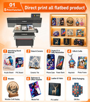 Precio Directo de Fábrica, Impresora Plana UV A1 6090/9060/60*90cm de Tamaño Pequeño para Botellas, Cajas de Metal, Fundas de Teléfono, Bolígrafos