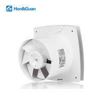 Ventilateur d'extraction axial en ligne 6 pouces 150 mm à roulement à billes, résistant aux UV, en ABS, avec moteur basse consommation, pour la ventilation des appartements