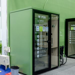 Flexspace 2025 nuovo moderno insonorizzato silenziatore cabina di lavoro per riunioni cabina telefonica acustica insonorizzata da lavoro per la vendita - Product Image 3