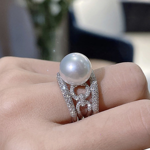 Anello Stile Perla per Donne, Elegante e Chic, Gioiello da Indossare Ogni Giorno, Regalo di Moda - Product Image 1