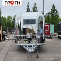 Truth Commercial Coffee Street Hot Dog Pizza Bar Food Truck Food Trailer Vollständig ausgestattete Küche Günstiger mobiler Imbisswagen