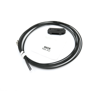 Câble de capteur à fibre optique SICK LL3-TB01, tête de capteur à fibre optique industrielle à faisceau traversant, 2 m - Product Image 1