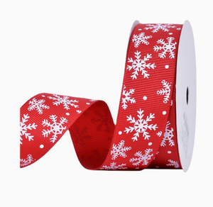 Ruban de décoration pour emballage cadeau de Noël, boîte cadeau nouée avec du ruban tissé rouge et rose <span class=keywords><strong>Yao</strong></span> <span class=keywords><strong>Ming</strong></span> pour Noël - Product Image 1