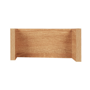 Estantes flotantes de madera natural montados en la pared de tamaño personalizado, estantes decorativos de almacenamiento de pared para dormitorio, sala de estar, estantes en U - Product Image 3