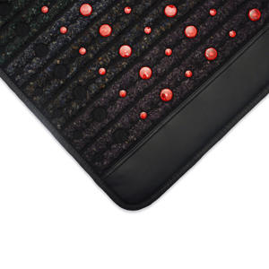 Luxuryade A063 Bio matras kristal Amethyst panas Infrared matras kristal pelangi 8 permata batu PEMF foton lampu merah kasur terapi - Product Image 4