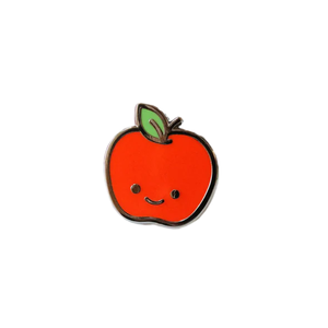 Usine de moules en métal de longue durée spécialisée dans les broches en émail Fun Apple Pin Marque Logos Accessoires de mode professionnels Broches - Product Image 4
