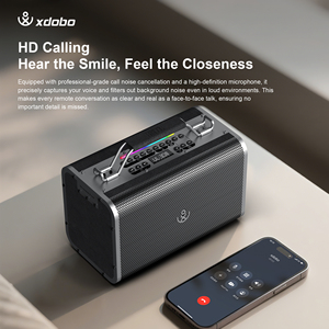 Nuovi Altoparlanti Wireless Xdobo 200W, Subwoofer Portatile con Suono Surround per <span class=keywords><strong>Musica</strong></span>, USB, Aux e Streaming Live - Product Image 4