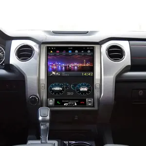 RoadNavi estilo Tesla Android 11 radio de coche para Toyota Tundra 2012-2020 reproductor Multimedia de coche inalámbrico Carplay 4G