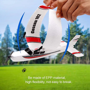 Avion RC Fx801 <span class=keywords><strong>Cessna</strong></span> 182 DIY, 2,4 GHz, 2 canaux, en EPP, planeur électrique, avion à aile fixe pour enfants, pour l'extérieur - Product Image 6