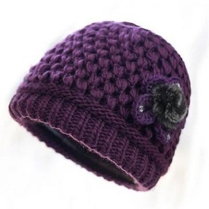 Gorro <span class=keywords><strong>de</strong></span> pescador <span class=keywords><strong>de</strong></span> invierno cálido para mujer, sombrero <span class=keywords><strong>de</strong></span> cubo <span class=keywords><strong>de</strong></span> lana <span class=keywords><strong>de</strong></span> punto para abuela, sombrero grueso para mujer mayor para calentador <span class=keywords><strong>de</strong></span> cabeza <span class=keywords><strong>de</strong></span> mediana edad - Product Image 4