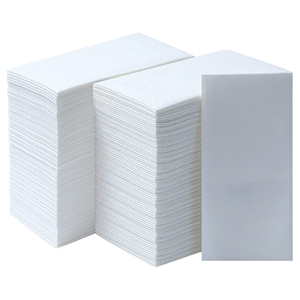 Serviettes en papier de haute qualité en pâte de bois vierge, écologiques, pliées, jetables, pour dîner, service OEM ODM - Product Image 1