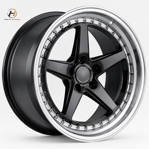Jantes en aluminium forgé 6061-T6 personnalisées, style 2 pièces, 18-24 pouces, 5 branches, lèvres polies, pour BMW, Audi, <span class=keywords><strong>Mercedes</strong></span>, Lexus - Product Image 3