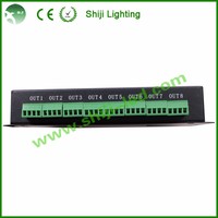 Contrôleur de pixels LED K-8000C Original WS2812 K8000C SPI 8192 Pixels programmables DMX512 Télécommande Carte SD
