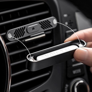 Deodorante per Auto di Lusso Personalizzato, Aromaterapia in Lega di Alluminio e Legno, Diverse Fragranze, Profumo per Auto in Confezione Convenienza - Product Image 4