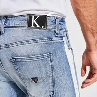 Vêtements avec logo de marque personnalisé en gros Étiquette en cuir suédé souple gaufré pour vêtements