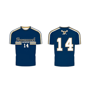 Kaos Lacrosse Sublimasi Kustom Murah Grosir Unisex untuk Penembak Lacrosse - Product Image 3