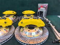 Kit de freinage de rechange de précision pour Brembo 18Z 6 pistons avant et F40 4 pistons arrière pour BMW X5 E70, rotors percés 380x34mm