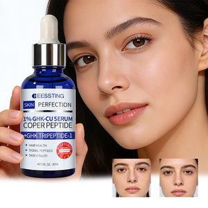 Best Selling Anti Wrinkle <b>Face</b> Hair Scalp Moisturizing Restore Skin Elasticity Hydrating Brighte GHK-CU Copper Firming Serum - Product Image 2
