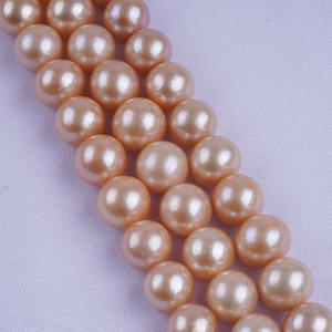 Zhuji <b>Pearl</b> 11-13mm Edison Round White Freshwater <b>Pearl</b> <b>Loose</b> for DIY Necklace & Bracelet Accessories - Product Image 4