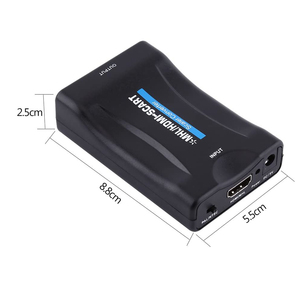 hot sale 1080P <span class=keywords><strong>HDMI</strong></span> to Scart Converter Audio Video Adapter EIA <span class=keywords><strong>Peritel</strong></span> - Product Image 4