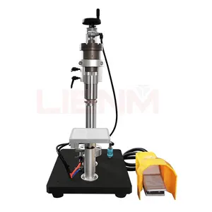 Italy Type Crimping Machine Pneumatic Perfume Bottles Crimping Machine Perfume Crimper Crimping Machine For Perfume Bottles